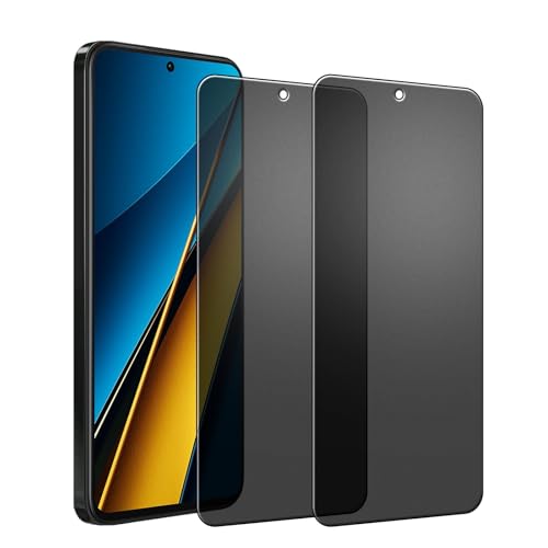 Kiokyrgm Keramik Folie Sichtschutz matt für Xiaomi Poco X6/X6 pro 5g, Displayschutzfolie 2 Stück,Anti-Spähen Folie, Anti-Kratzer,Vollabdeckung schutzfolie anti spy mattes Kiokyrgm Keramik Folie Sichtschutz matt für Xiaomi Poco X6/X6 pro 5g, Displayschutzfolie 2 Stück,Anti-Spähen Folie, Anti-Kratzer,Vollabdeckung schutzfolie anti spy mattes von Kiokyrgm