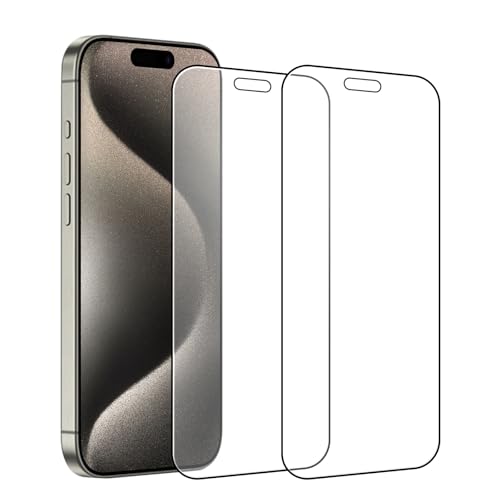 Kiokyrgm Panzerglas Matt für iPhone 15 Pro Max, Displayschutzfolie 2 Stück,9H Glas, Anti-Fingerabdruck, Anti-Kratzer,Vollabdeckung schutzfolie mattes Kiokyrgm Panzerglas Matt für iPhone 15 Pro Max, Displayschutzfolie 2 Stück,9H Glas, Anti-Fingerabdruck, Anti-Kratzer,Vollabdeckung schutzfolie mattes von Kiokyrgm