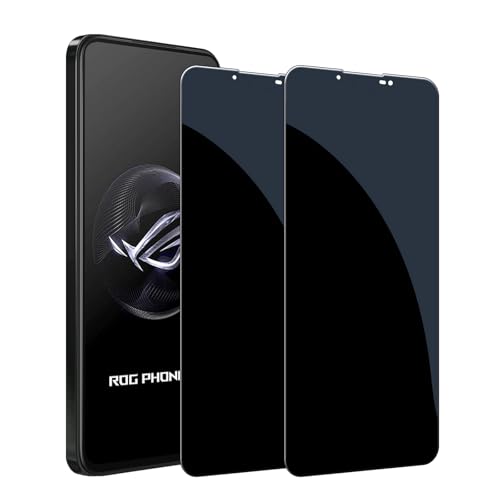 Kiokyrgm Panzerglas Sichtschutz für Asus Rog Phone 7/7 ultimate, Displayschutzfolie 2 Stück,9H Glas, Anti-Spähen Folie, Anti-Kratzer,Vollabdeckung privacy glass protector Kiokyrgm Panzerglas Sichtschutz für Asus Rog Phone 7/7 ultimate, Displayschutzfolie 2 Stück,9H Glas, Anti-Spähen Folie, Anti-Kratzer,Vollabdeckung privacy glass protector von Kiokyrgm