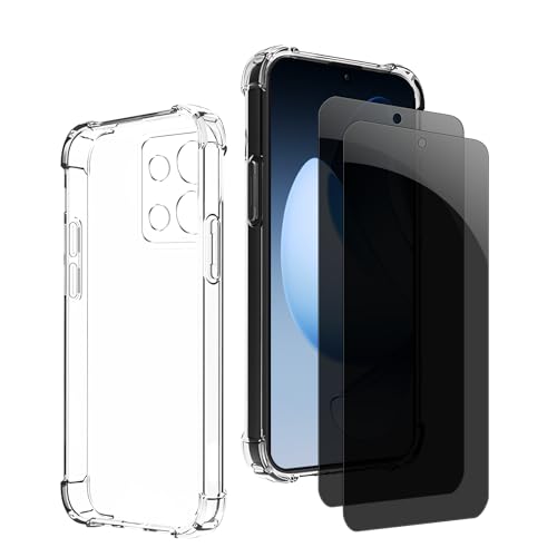 Kiokyrgm Panzerglas Sichtschutz für Oppo Reno13 5g, 1 tpu hülle mit 2 stück panzerglas,9H Glas, Anti-spy folie,Transparenter Silikon Schutzhülle,anti-yellowing,slim Kiokyrgm Panzerglas Sichtschutz für Oppo Reno13 5g, 1 tpu hülle mit 2 stück panzerglas,9H Glas, Anti-spy folie,Transparenter Silikon Schutzhülle,anti-yellowing,slim von Kiokyrgm