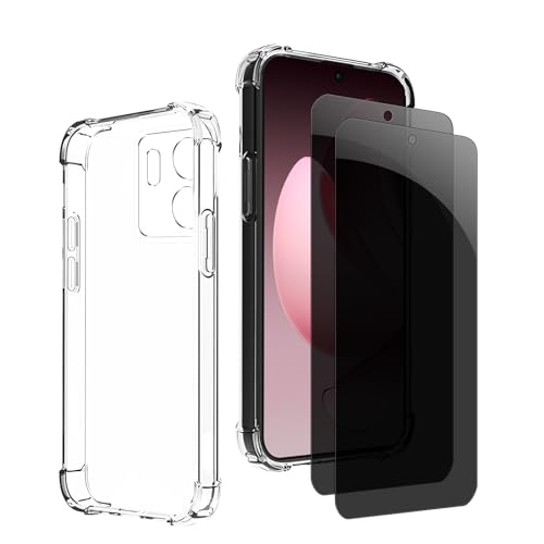 Kiokyrgm Panzerglas Sichtschutz für Oppo Reno13 F 4g/5g, 1 tpu hülle mit 2 stück panzerglas,9H Glas, Anti-spy folie,Transparenter Silikon Schutzhülle,anti-yellowing,slim Kiokyrgm Panzerglas Sichtschutz für Oppo Reno13 F 4g/5g, 1 tpu hülle mit 2 stück panzerglas,9H Glas, Anti-spy folie,Transparenter Silikon Schutzhülle,anti-yellowing,slim von Kiokyrgm