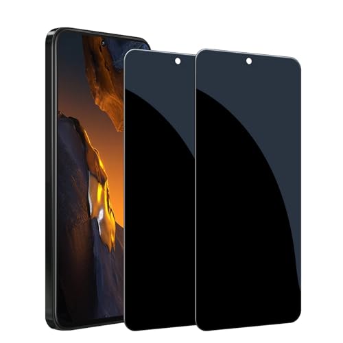Kiokyrgm Panzerglas Sichtschutz für Xiaomi Poco F5/F5 pro, Displayschutzfolie 2 Stück,9H Glas, Anti-Spähen Folie, Anti-Kratzer,Vollabdeckung privacy glass protector Kiokyrgm Panzerglas Sichtschutz für Xiaomi Poco F5/F5 pro, Displayschutzfolie 2 Stück,9H Glas, Anti-Spähen Folie, Anti-Kratzer,Vollabdeckung privacy glass protector von Kiokyrgm