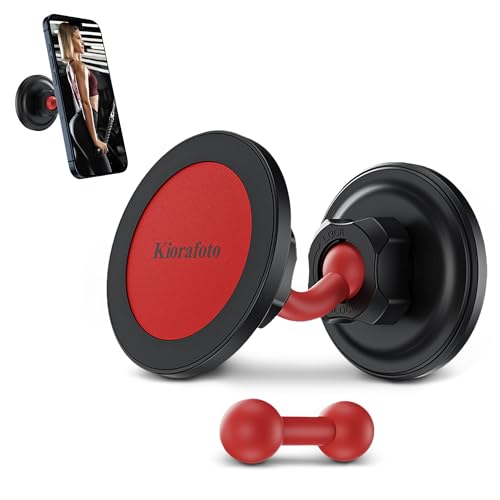Magnetische Handyhalterung für MagSafe, 360 Grad drehbar, magnetische Handyhalterung, freihändiges Fitnessstudio, Handyhalterung mit doppelseitigem Magnet für alle Arten von Handys (mit abgewinkeltem Magnetische Handyhalterung für MagSafe, 360 Grad drehbar, magnetische Handyhalterung, freihändiges Fitnessstudio, Handyhalterung mit doppelseitigem Magnet für alle Arten von Handys (mit abgewinkeltem von Kiorafoto