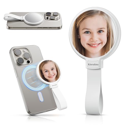 Magnetischer Schminkspiegel für Telefon, 2,2“ Runder Telefonspiegel Aufkleber für Magsafe mit Telefongriff Kompatibel mit iPhone 15 14 13 12 Pro Max Plus, Mag-Safe Case & Alle Telefone für Outdoor Magnetischer Schminkspiegel für Telefon, 2,2“ Runder Telefonspiegel Aufkleber für Magsafe mit Telefongriff Kompatibel mit iPhone 15 14 13 12 Pro Max Plus, Mag-Safe Case & Alle Telefone für Outdoor von Kiorafoto