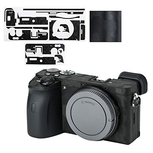 Anti-Kratzer Kameragehäuse Aufkleber Schutzfolie für Sony Alpha a6600 DSLR-Kamera – blasenfreie Anti-Rutsch-Halterung, 3M Aufkleber DSLR Kamera Wrap Scrren Protector Anti-Kratzer Kameragehäuse Aufkleber Schutzfolie für Sony Alpha a6600 DSLR-Kamera – blasenfreie Anti-Rutsch-Halterung, 3M Aufkleber DSLR Kamera Wrap Scrren Protector von KIWIFOTOS