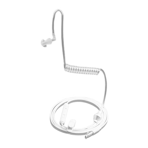 Kioriur Strahlenschutzhelm | In-Ear-Kopfhörer 3,5 mm Mikrofon | Kabelgebundener Vakuumfeder-Kopfhörer für Mobiltelefon, Tablet, MP3, Computer Kioriur Strahlenschutzhelm | In-Ear-Kopfhörer 3,5 mm Mikrofon | Kabelgebundener Vakuumfeder-Kopfhörer für Mobiltelefon, Tablet, MP3, Computer von Kioriur