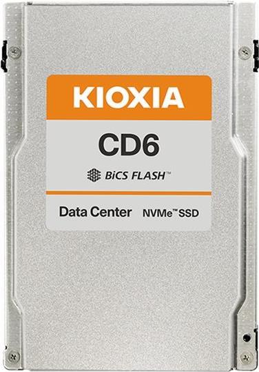 KIOXIA CD6-R ESSD 960 GB GEN4 X4 U.3 15MM TLC BICS FLASH (KCD61LUL960G) von Kioxia