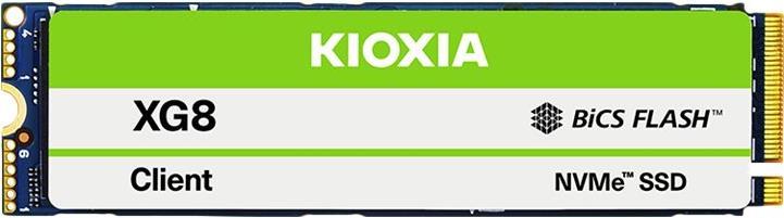KIOXIA XG8 Series KXG80ZNV1T02 - SSD - 1024 GB - intern - M.2 2280 - PCIe 4.0 x4 (NVMe) von Kioxia