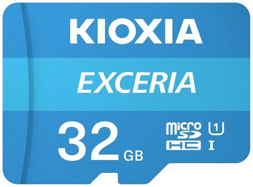 Kioxia EXCERIA microSDHC-Karte 32GB UHS-I stoßsicher, Wasserdicht von Kioxia