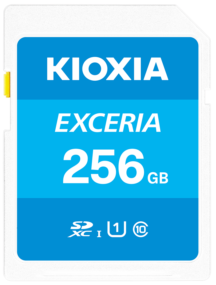 Kioxia Exceria Speicherkarte 256 GB MicroSDXC Klasse 10 UHS-I (LNEX1L256GG4) von Kioxia