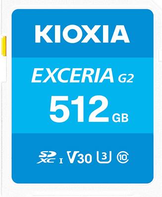 Kioxia LNEX2L512GG4 Speicherkarte 512 GB MicroSDXC UHS-I Klasse 10 (LNEX2L512GG4) von Kioxia