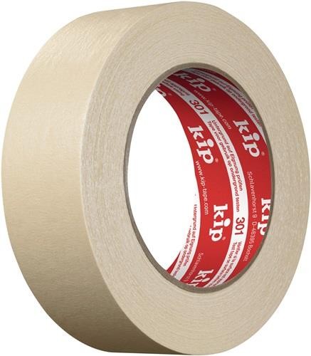 Kip Feinkrepp Extra 301 MASKING-TEC® leicht gekreppt natur L.50m B.24mm Rl. von Kip