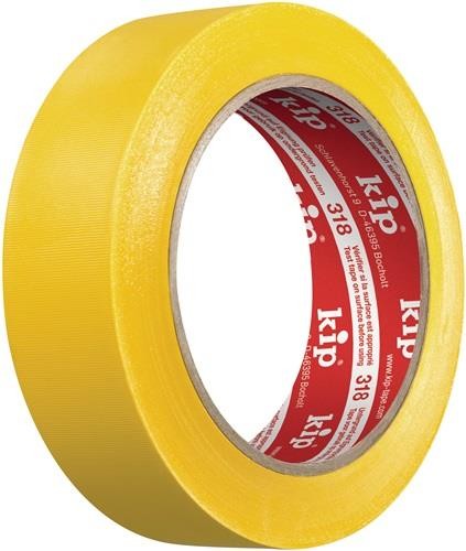 Kip PVC Schutzband 318 gelb L.33m B.50mm Rl. 318-15 Kip PVC Schutzband 318 gelb L.33m B.50mm Rl. 318-15 von Kip