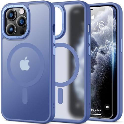 Kiresen Schutzhülle für iPhone 13 Pro mit Displayschutzfolie, kompatibel mit kabellosem Laden, 6,4 m Falltest in Militärqualität, stark magnetisch, stoßfest, schlanke Passform, durchscheinend, matt, Kiresen Schutzhülle für iPhone 13 Pro mit Displayschutzfolie, kompatibel mit kabellosem Laden, 6,4 m Falltest in Militärqualität, stark magnetisch, stoßfest, schlanke Passform, durchscheinend, matt, von Kiresen