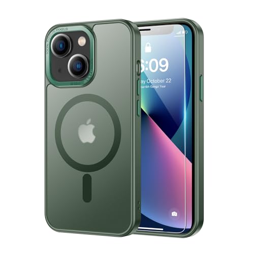 Kiresen Starke magnetische Schutzhülle für iPhone 13 Mini mit Displayschutzfolie, kompatibel mit kabellosem Laden, 6,4 m Falltest in Militärqualität, stoßfest, schlanke, durchscheinende, matte Kiresen Starke magnetische Schutzhülle für iPhone 13 Mini mit Displayschutzfolie, kompatibel mit kabellosem Laden, 6,4 m Falltest in Militärqualität, stoßfest, schlanke, durchscheinende, matte von Kiresen