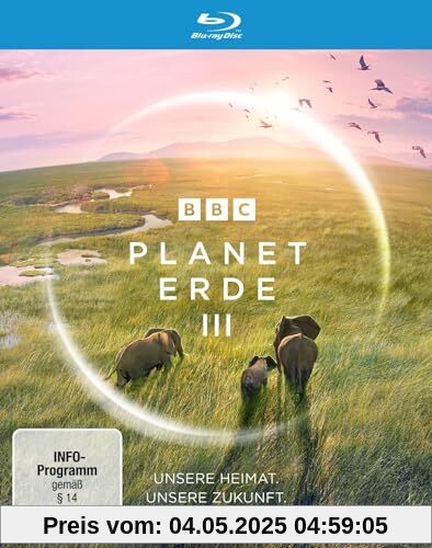 PLANET ERDE III - bekannt auch als ZDF-Reihe Unsere Erde III [Blu-ray] von Kiri Cashell