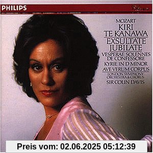 Mozart: Exsultate, Jubilate / Vesperae Solennes De Confessore / Kyrie In D Minor / Ave Verum Corpus von Kiri Te Kanawa