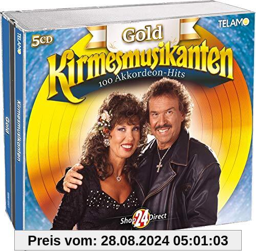 Gold - 100 Akkordeon-Hits von Kirmesmusikanten