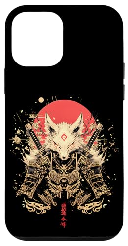 Samurai Fuchs Krieger Japanischer Fuchs Hülle für iPhone 12 mini von Kirschblüten Fuchs Ninja Folklore Krieger Geschenk