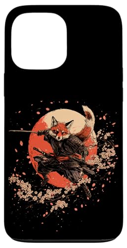 Samurai Fuchs Krieger Japanischer Fuchs Hülle für iPhone 13 Pro Max Samurai Fuchs Krieger Japanischer Fuchs Hülle für iPhone 13 Pro Max von Kirschblüten Fuchs Ninja Folklore Krieger Geschenk