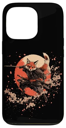 Samurai Fuchs Krieger Japanischer Fuchs Hülle für iPhone 13 Pro Samurai Fuchs Krieger Japanischer Fuchs Hülle für iPhone 13 Pro von Kirschblüten Fuchs Ninja Folklore Krieger Geschenk