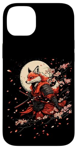 Samurai Fuchs Krieger Japanischer Fuchs Hülle für iPhone 14 Plus Samurai Fuchs Krieger Japanischer Fuchs Hülle für iPhone 14 Plus von Kirschblüten Fuchs Ninja Folklore Krieger Geschenk