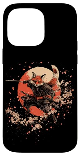 Samurai Fuchs Krieger Japanischer Fuchs Hülle für iPhone 14 Pro Max Samurai Fuchs Krieger Japanischer Fuchs Hülle für iPhone 14 Pro Max von Kirschblüten Fuchs Ninja Folklore Krieger Geschenk