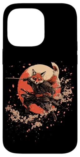 Samurai Fuchs Krieger Japanischer Fuchs Hülle für iPhone 14 Pro Max Samurai Fuchs Krieger Japanischer Fuchs Hülle für iPhone 14 Pro Max von Kirschblüten Fuchs Ninja Folklore Krieger Geschenk