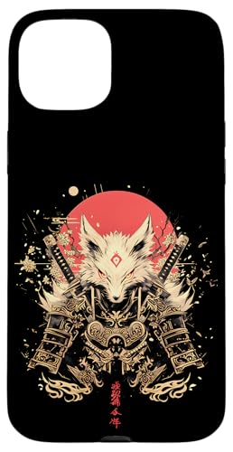 Samurai Fuchs Krieger Japanischer Fuchs Hülle für iPhone 15 Plus Samurai Fuchs Krieger Japanischer Fuchs Hülle für iPhone 15 Plus von Kirschblüten Fuchs Ninja Folklore Krieger Geschenk