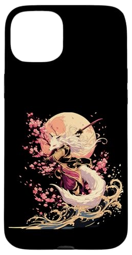 Samurai Fuchs Krieger Japanischer Fuchs Hülle für iPhone 15 Plus Samurai Fuchs Krieger Japanischer Fuchs Hülle für iPhone 15 Plus von Kirschblüten Fuchs Ninja Folklore Krieger Geschenk