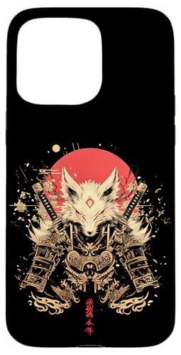 Samurai Fuchs Krieger Japanischer Fuchs Hülle für iPhone 15 Pro Max Samurai Fuchs Krieger Japanischer Fuchs Hülle für iPhone 15 Pro Max von Kirschblüten Fuchs Ninja Folklore Krieger Geschenk