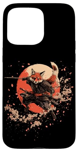 Samurai Fuchs Krieger Japanischer Fuchs Hülle für iPhone 15 Pro Max Samurai Fuchs Krieger Japanischer Fuchs Hülle für iPhone 15 Pro Max von Kirschblüten Fuchs Ninja Folklore Krieger Geschenk