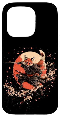 Samurai Fuchs Krieger Japanischer Fuchs Hülle für iPhone 15 Pro Samurai Fuchs Krieger Japanischer Fuchs Hülle für iPhone 15 Pro von Kirschblüten Fuchs Ninja Folklore Krieger Geschenk