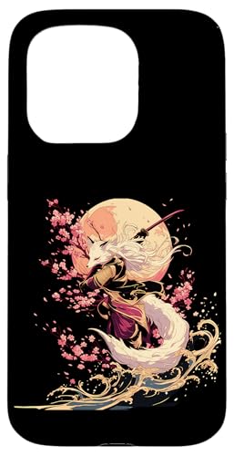 Samurai Fuchs Krieger Japanischer Fuchs Hülle für iPhone 15 Pro Samurai Fuchs Krieger Japanischer Fuchs Hülle für iPhone 15 Pro von Kirschblüten Fuchs Ninja Folklore Krieger Geschenk