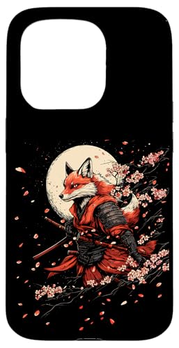 Samurai Fuchs Krieger Japanischer Fuchs Hülle für iPhone 15 Pro Samurai Fuchs Krieger Japanischer Fuchs Hülle für iPhone 15 Pro von Kirschblüten Fuchs Ninja Folklore Krieger Geschenk