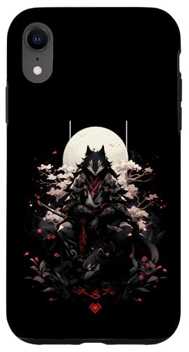 Samurai Fuchs Krieger Japanischer Fuchs Hülle für iPhone XR Samurai Fuchs Krieger Japanischer Fuchs Hülle für iPhone XR von Kirschblüten Fuchs Ninja Folklore Krieger Geschenk