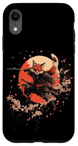 Samurai Fuchs Krieger Japanischer Fuchs Hülle für iPhone XR Samurai Fuchs Krieger Japanischer Fuchs Hülle für iPhone XR von Kirschblüten Fuchs Ninja Folklore Krieger Geschenk