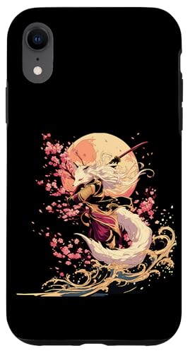 Samurai Fuchs Krieger Japanischer Fuchs Hülle für iPhone XR Samurai Fuchs Krieger Japanischer Fuchs Hülle für iPhone XR von Kirschblüten Fuchs Ninja Folklore Krieger Geschenk