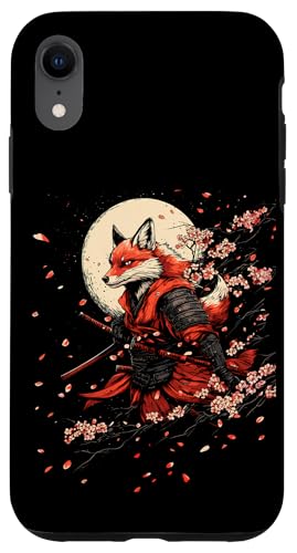 Samurai Fuchs Krieger Japanischer Fuchs Hülle für iPhone XR Samurai Fuchs Krieger Japanischer Fuchs Hülle für iPhone XR von Kirschblüten Fuchs Ninja Folklore Krieger Geschenk