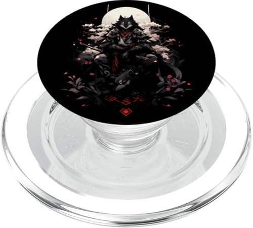 Samurai Fuchs Krieger Japanischer Fuchs PopSockets PopGrip für MagSafe Samurai Fuchs Krieger Japanischer Fuchs PopSockets PopGrip für MagSafe von Kirschblüten Fuchs Ninja Folklore Krieger Geschenk
