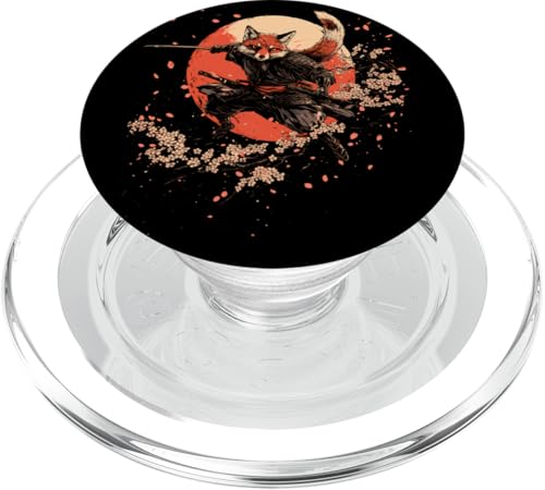 Samurai Fuchs Krieger Japanischer Fuchs PopSockets PopGrip für MagSafe Samurai Fuchs Krieger Japanischer Fuchs PopSockets PopGrip für MagSafe von Kirschblüten Fuchs Ninja Folklore Krieger Geschenk