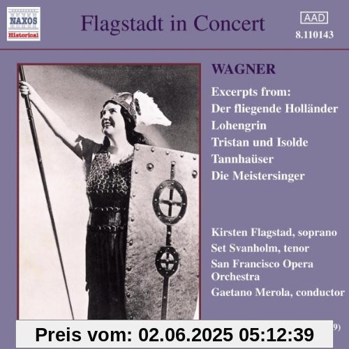 Auszüge aus Wagner-Opern von Kirsten Flagstad