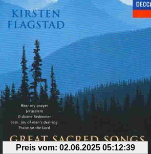 Great Sacred Songs (Engl.) von Kirsten Flagstad