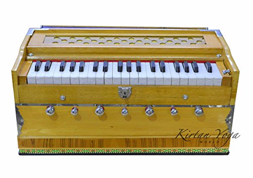 Harmonium Raga Student Premium Natural Fixed Ausführung, 3.25 Oktave, Multi-Öffnung, 2 Blätter-Set, Coupler-Funktion Harmonium Raga Student Premium Natural Fixed Ausführung, 3.25 Oktave, Multi-Öffnung, 2 Blätter-Set, Coupler-Funktion von Kirtan Yoga World.com