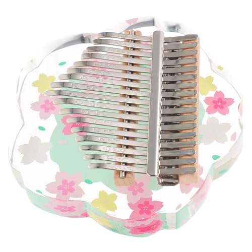 Kisangel 1 Satz Daumen Instrument Finger Schlüssel winzig für Tragbar Mini Kalimba Handklavier mit acht Tasten Acryl Green Kisangel 1 Satz Daumen Instrument Finger Schlüssel winzig für Tragbar Mini Kalimba Handklavier mit acht Tasten Acryl Green von Kisangel