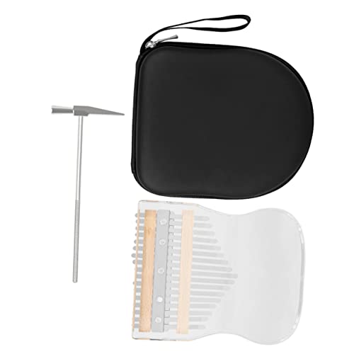 Kisangel 1 Satz Daumen Instrument für Schlüssel Tragbares Fingerklavier kleines Handklavier Fingerklavier Kalimba finger kalimba Kalimba-Klavier Metall von Kisangel