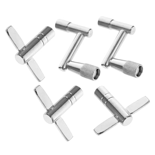 Kisangel 1 Satz Drum Key Accessoires Bausatz Drum-tuning-tool Schlagzeug Tuner Drum-key-tool Trommelstimmen Fassschlüssel Aus Aluminium Schlaginstrumente Metall Silver Kisangel 1 Satz Drum Key Accessoires Bausatz Drum-tuning-tool Schlagzeug Tuner Drum-key-tool Trommelstimmen Fassschlüssel Aus Aluminium Schlaginstrumente Metall Silver von Kisangel