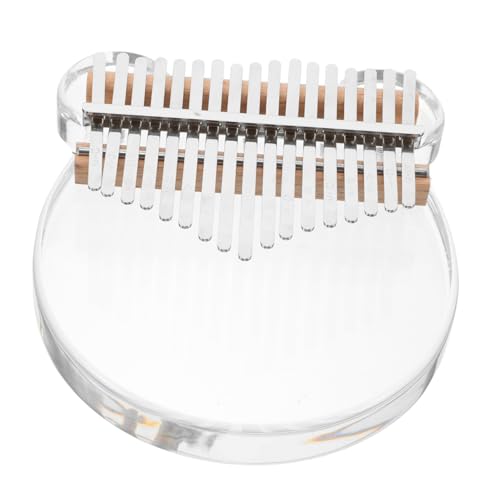 Kisangel 1 Satz Kristall-Daumen Kalimba für Anfänger Mini-Kalimba-Klavier Fingerklavier finger kalimba Acryl Transparent Kisangel 1 Satz Kristall-Daumen Kalimba für Anfänger Mini-Kalimba-Klavier Fingerklavier finger kalimba Acryl Transparent von Kisangel