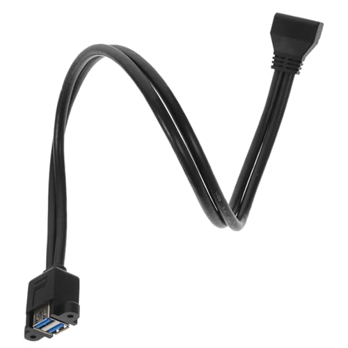 Kisangel 1 Satz USB-Adapterkabel Mainboard Verlängerungskabel für Motherboard-Panel Computerteil Panel-Verbindungskabel internes Adapterkabel mit Halterung Kupfer Kisangel 1 Satz USB-Adapterkabel Mainboard Verlängerungskabel für Motherboard-Panel Computerteil Panel-Verbindungskabel internes Adapterkabel mit Halterung Kupfer von Kisangel