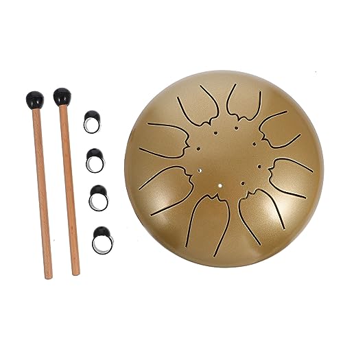 Kisangel 1 Satz Zungentrommel Aus Stahl Ätherische Trommel Meditation Musik Instrument 8-ton-trommel Schlagzeug Handtrommel Klangtrommel Titanstahllegierung Golden Kisangel 1 Satz Zungentrommel Aus Stahl Ätherische Trommel Meditation Musik Instrument 8-ton-trommel Schlagzeug Handtrommel Klangtrommel Titanstahllegierung Golden von Kisangel